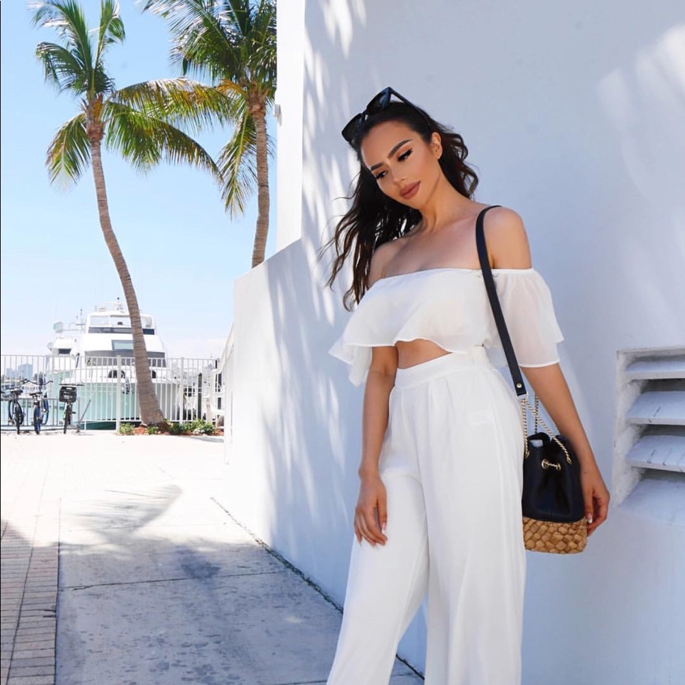 Low Rider Pant Set - Ivory